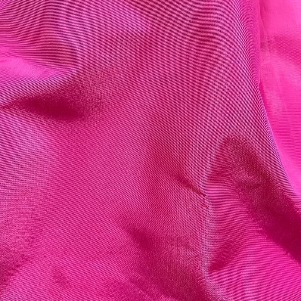 🔥80s Victor Costa Sequin Embroider Strapless Barbiecore Taffeta Pink Ball Gown - Picture 15 of 17